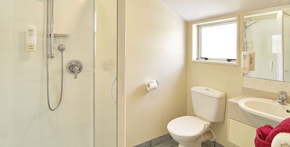 private bathroom of 1-bedroom suite